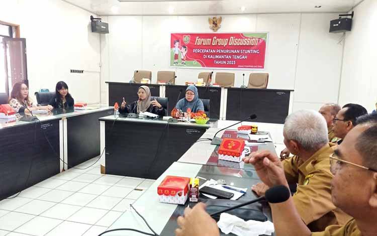 Dinas P3APPKB Kalteng Survey Percepatan Penurunan Stunting di Barito Utara