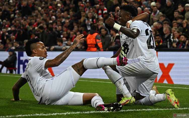 Vinicius Junior Bawa Real Madrid Bungkam Benfica di Kandangnya