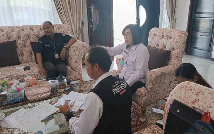 Wakil Bupati Gunung Mas Ikuti Coklit Data Pemilih Pemilu 2024