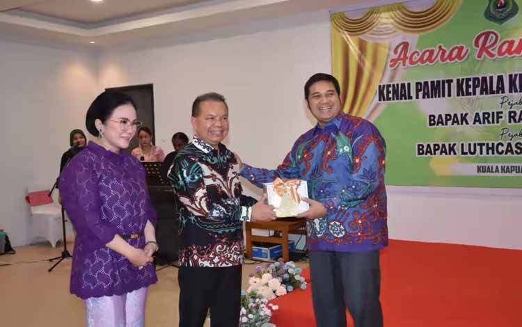 Hadiri Kenal Pamit Kajari Kapuas, Ini yang Disampaikan Bupati