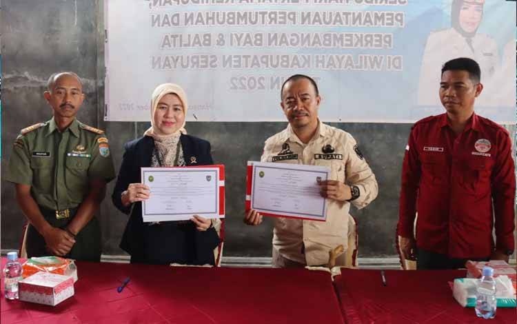 Bupati Seruyan Bersama Ketua PN Sampit Teken MoU Terkait Ini