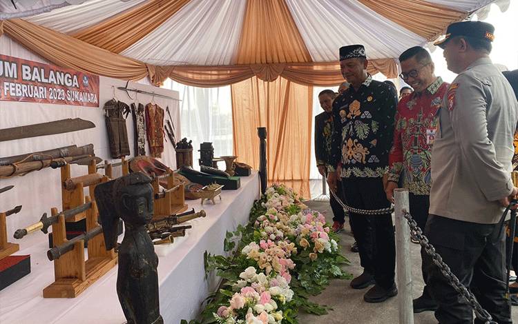 Museum Balanga Tampil dalam Pameran Rakerda Rakerda Bidang Kebudayaan dan Pariwisata se Kalteng?
