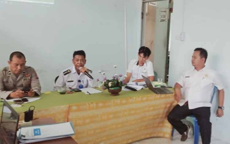 Pemerintah Desa Budi Mufakat Paparkan RAPBDes 2023 di Kecamatan Bataguh