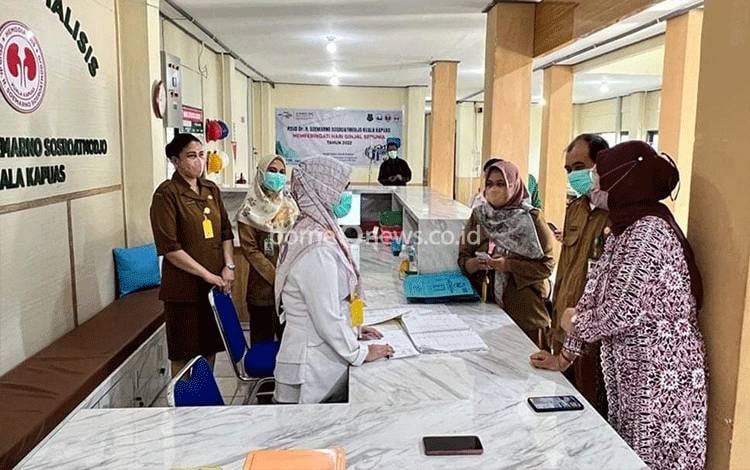 KARS Melakukan Penilaian Akreditasi di RSUD Kapuas