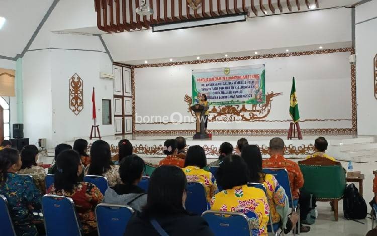 Disdikpora Gunung Mas Gelar Pendampingan Teknis Pelaksanaan Legalitas Kelembagaan PAUD Swasta