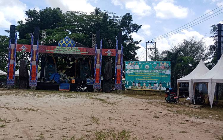 MTQ ke-52 Kecamatan Baamang Dimeriahkan Stand Bazar UMKM hingga Artis Jessica KDI