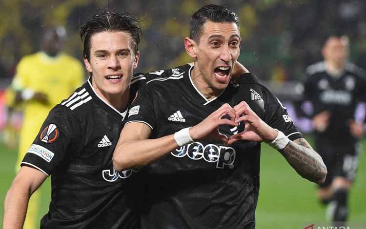 Tiga Gol Angel di Maria Bawa Juventus Lolos ke Babak 16 Besar