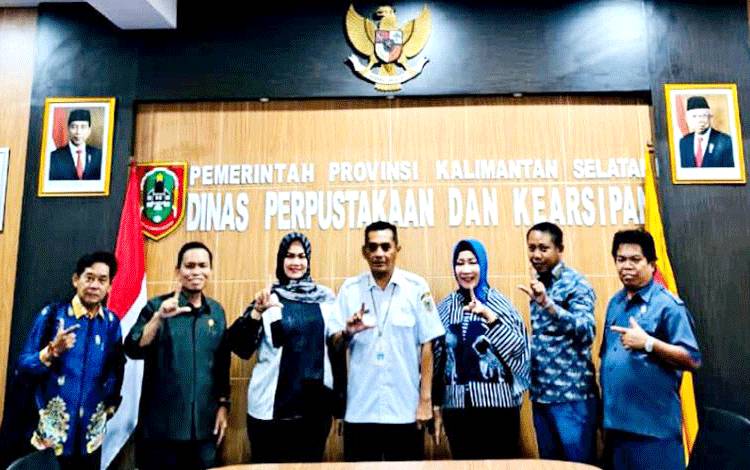 Belajar Tarik Minat Baca, DPRD Barito Utara Kunker ke Dispersip Kalsel
