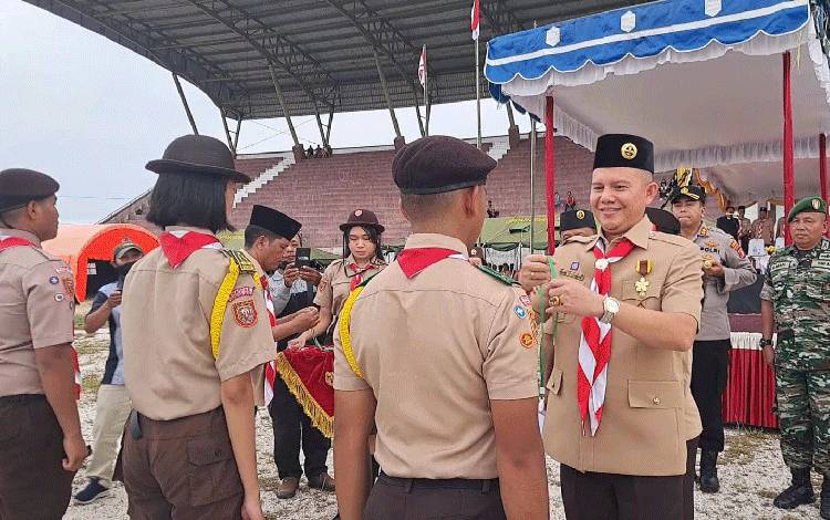 Bupati Gunung Mas: Lomba Tingkat III Diharapkan Bisa Meningkatkan Kedisiplinan Peserta