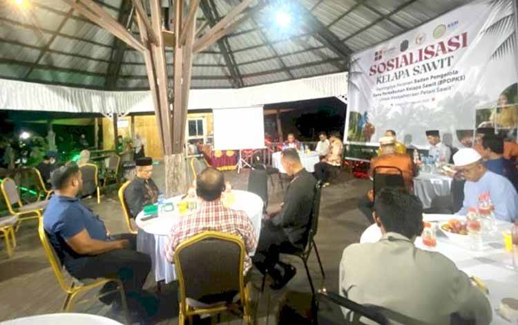 Sosialisasi Peran BPDPKS Dalam Peremajaan Sawit Rakyat Dinilai Sangat Penting