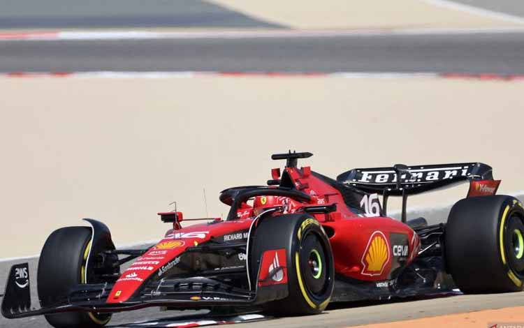 Leclerc Tercepat di Hari Ketiga Uji Pramusim Formula 1 Bahrain