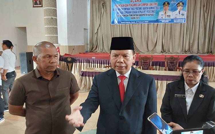Pemkab Kapuas Komitmen Tangani Stunting