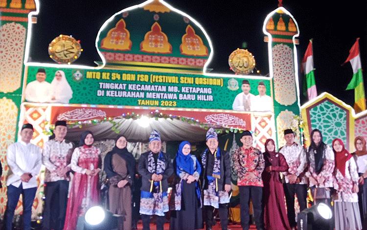 Grup Madihin John Tralala Berhasil Meriahkan Penutupan MTQ MB Ketapang