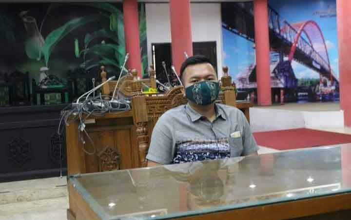 Komisi B DPRD Palangka Raya, Jhony Arianto Satria Putra.(FOTO: TESTI PRISCILLA)