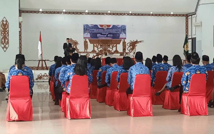 Bupati: ASN di Gunung Mas Harus BerAKHLAK