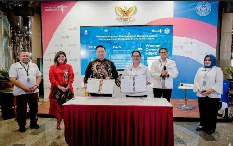 Kemenparekraf Gandeng Merry Riana Group Tingkatkan Kapasitas SDM Ekonomi Kreatif