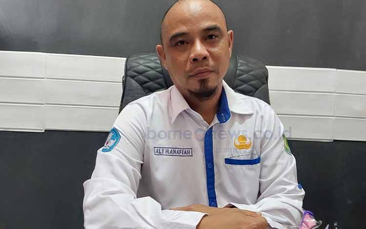 Kabid Pembinaan Ketenagaan Disdik Kapuas, M Ali Hanafiah. (FOTO: DODI)