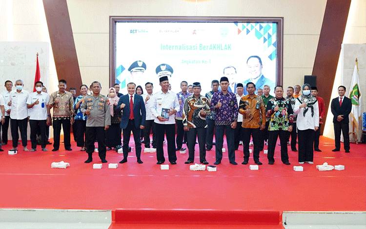 Bupati Sukamara Harapkan Core Value ASN Berakhlak Dapat Diinternalisasikan Dilingkungan Kerja