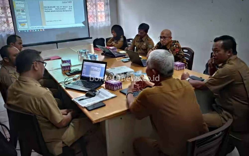 Bagian Organisasi Setda Kapuas Diskusi Terkait Penyusunan Peta Proses Bisnis
