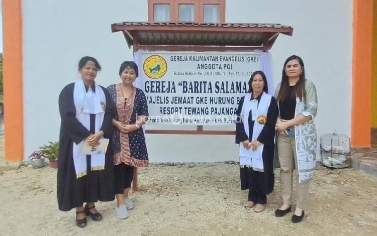 DPRD Gunung Mas Apresiasi Kekompakkan dalam Pembangunan Gedung Gereja Barita Salamat