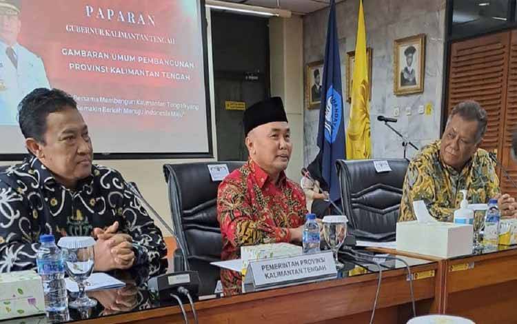 Gubernur Kalteng Tegaskan Kesiapan Pemerintah Menjadi Mediator Kerja Sama Perguruan Tinggi