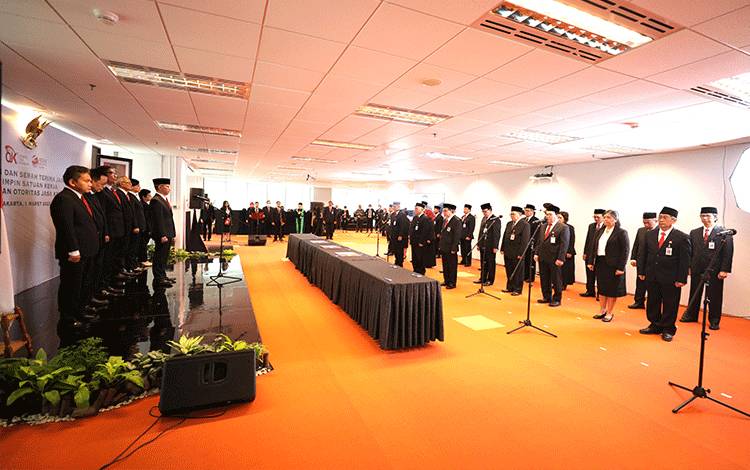 OJK Lantik 22 Pimpinan Satuan Kerja, Perkuat Organisasi