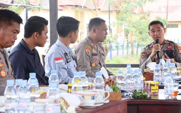 Jalin Silaturahmi, Polres Seruyan Gelar Coffee Morning Bersama Awak Media