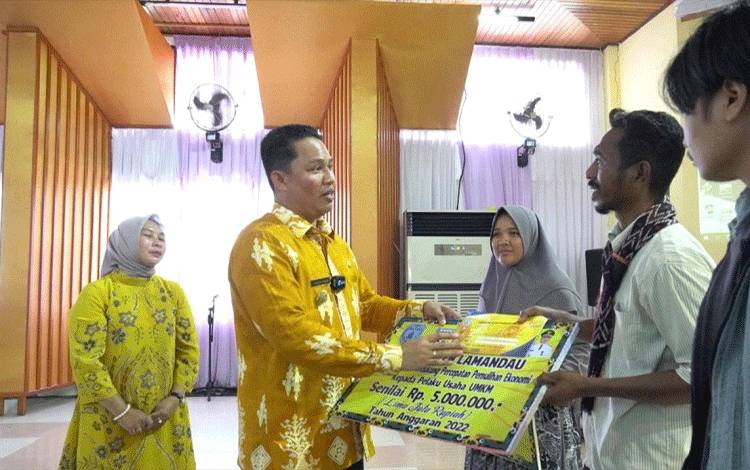 UMKM di Lamandau Kembali Dibantu Permodalan