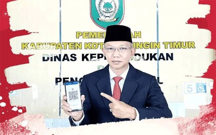 Disdukcapil Kotim Targetkan 25 Persen Penduduk Gunakan Identitas Kependudukan Digital