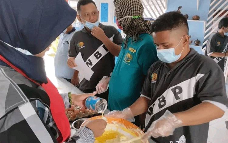 WBP Lapas Palangka Raya Dilatih Tata Boga