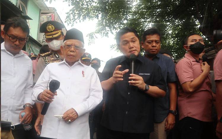 Menteri BUMN Erick Thohir Tata Ulang Depo Pertamina Plumpang