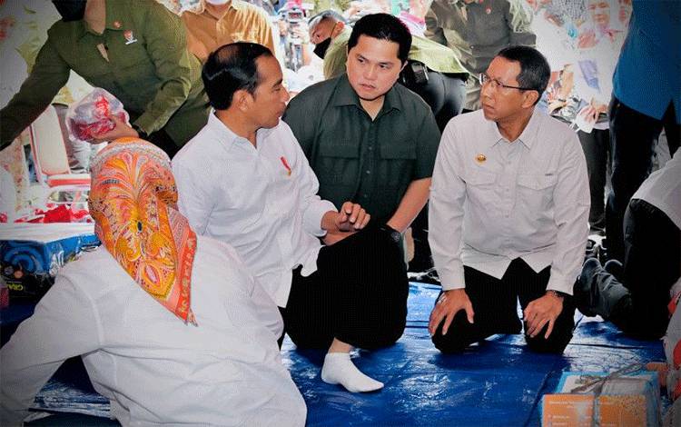 Erick Thohir dan Pemprov DKI Cari Solusi Usai Kebakaran Plumpang