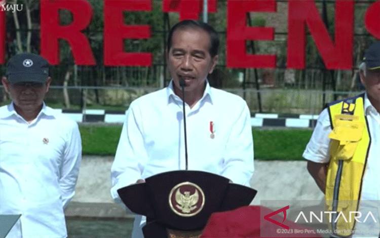 Jokowi Resmikan Empat Infrastruktur Cegah Banjir dan Macet di Bandung