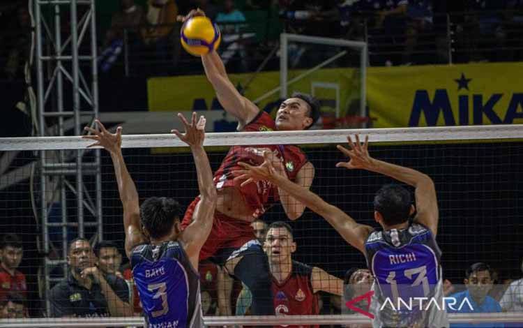 LavAni Selangkah Lagi Lolos ke Final Proliga 2023