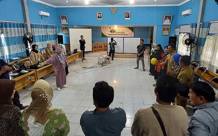 DPMD Kapuas Fasilitasi Kegiatan TOC dari Lakpesdam PBNU Bagi 4 Desa Ini