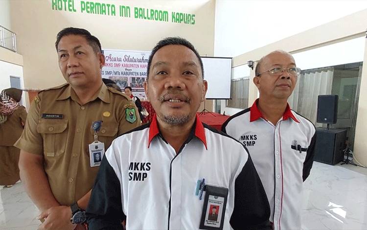 Ini Harapan Kadisdik atas Pertemuan MKKS SMP Kapuas dan MKKS SMP Barito Utara