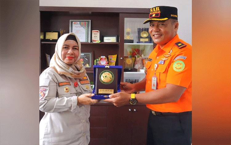 BPBD Terima Kunjungan Basarnas Kota Palangka Raya