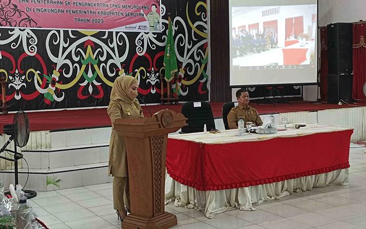 Aparatur Pemerintah Seruyan Diminta Tingkatkan Pelayanan Kepada Masyarakat
