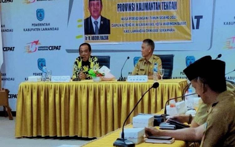Dewan Minta Pembangunan di Kalteng Terus Ditingkatkan