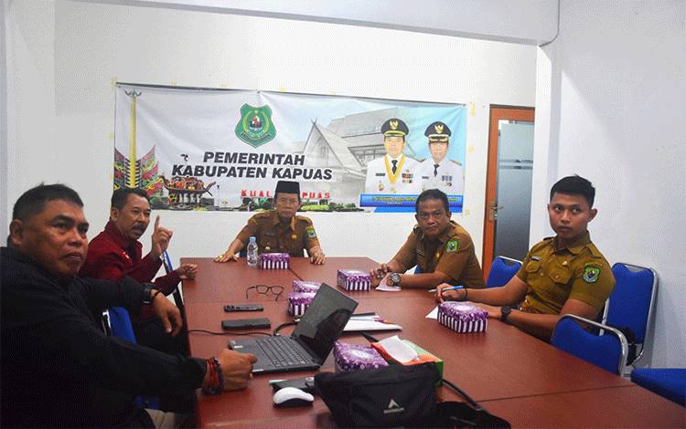 Terima Kunjungan Mawas BOS, Ini yang Disampaikan Wabup Kapuas