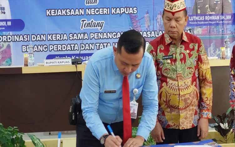 Kejari Kapuas Humanis Dibidang Datun, Tetap Tegas Dibidang Pidsus