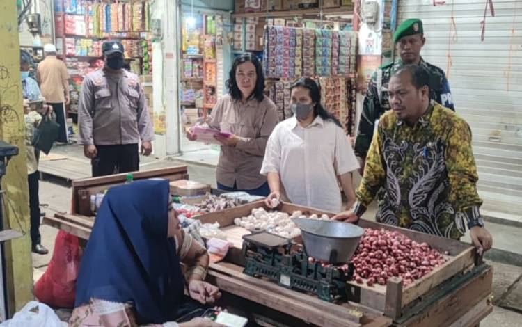 Satgas Pangan Palangka Raya Sidak ke Pasar Cegah Penimbunan Jelang Ramadan