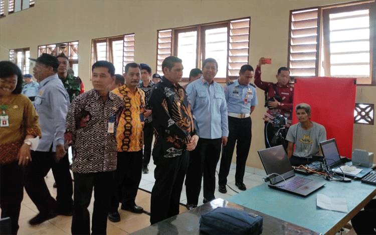 Lapas Pangkalan Bun Gandeng Disdukcapil Kobar Rekam KTP Warga Binaan