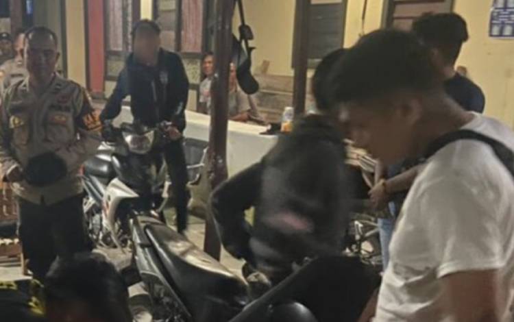 Polsek Timpah Jaring Pengendara Pakai Knalpot Brong