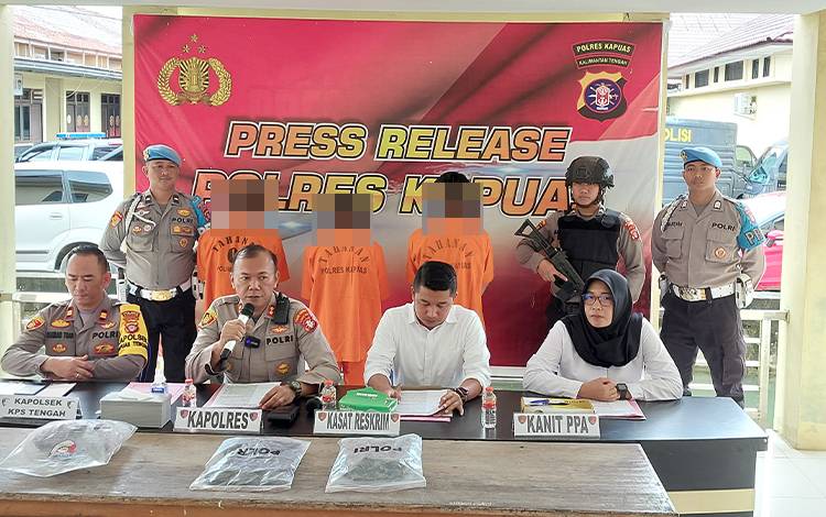 Polres Kapuas Gandeng UPT PPA Dampingi Korban Persetubuhan di Bawah Umur