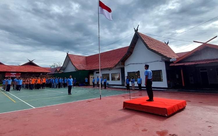 Lapas Sampit Gelar POR WBP Peringati Hari Bakti Pemasyarakatan