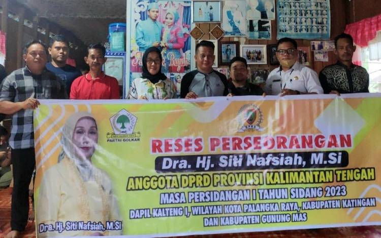 Legislator Kalteng Serap Aspirasi Masyarakat di Kelurahan Pegatan