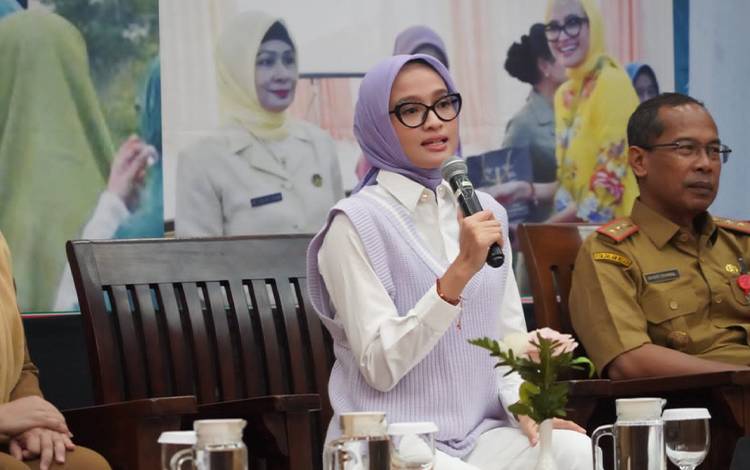 Ketua TP PKK Kalteng Berharap Kontribusi Aktif Masyarakat Tangani Stunting ?