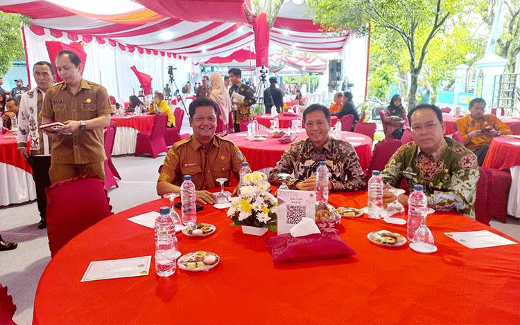 Sekda Seruyan Hadiri Kegiatan Sinergi Pemberdayaan UMKM Kemenkeu Satu Kalteng