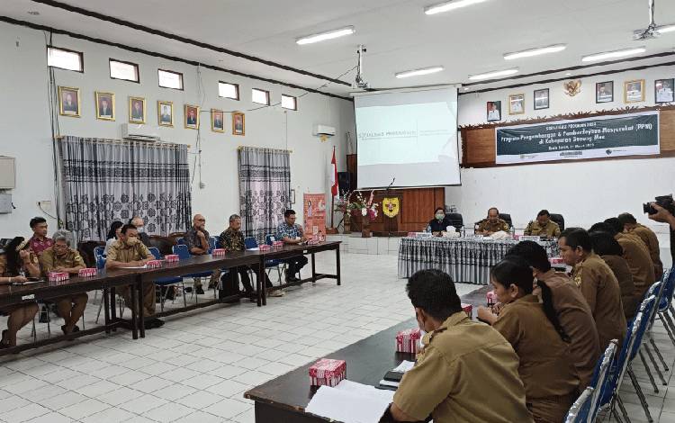 Yayasan Tambuhak Sinta Akan Laksanakan Proker Tahun 2023 di 3 Kecamatan di Gunung Mas